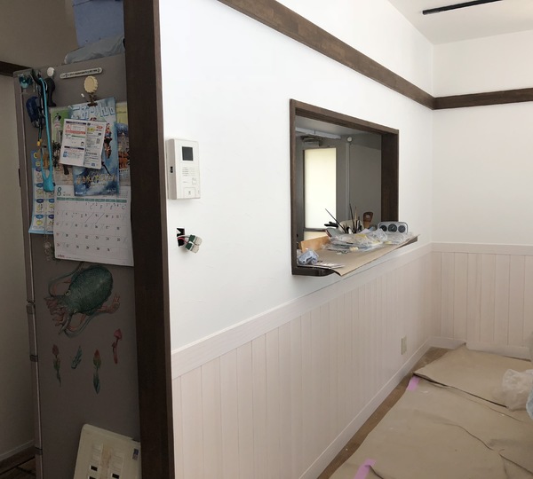 ペット対策腰壁